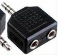Adaptador Audio Estereo Doble 3.5mm